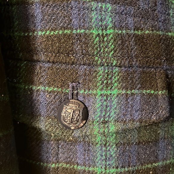 Talbots window pane wool blazer - Picture 3 of 4